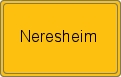 Ortsschild von Neresheim