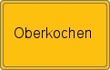 Ortsschild von Oberkochen