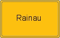 Ortsschild von Rainau