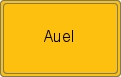 Ortsschild von Auel