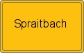 Ortsschild von Spraitbach