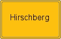 Ortsschild von Hirschberg