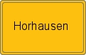 Ortsschild Horhausen