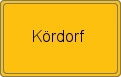 Ortsschild von Kördorf