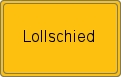 Ortsschild von Lollschied