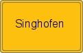 Ortsschild von Singhofen