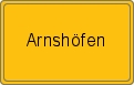 Ortsschild von Arnshöfen