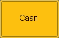 Ortsschild von Caan