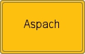 Ortsschild von Aspach