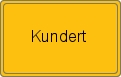 Ortsschild von Kundert