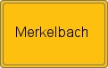 Ortsschild von Merkelbach