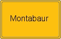 Ortsschild von Montabaur