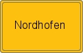 Ortsschild von Nordhofen