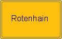 Ortsschild von Rotenhain