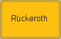 Ortsschild von Rückeroth