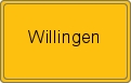 Ortsschild von Willingen