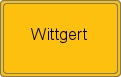 Ortsschild von Wittgert