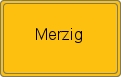 Ortsschild von Merzig