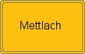 Ortsschild von Mettlach