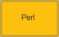 Ortsschild von Perl