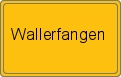 Ortsschild von Wallerfangen