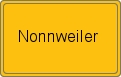Ortsschild von Nonnweiler