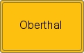 Ortsschild von Oberthal