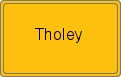 Ortsschild von Tholey