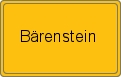 Ortsschild von Bärenstein