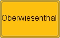 Ortsschild von Oberwiesenthal