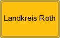 Ortsschild von Landkreis Roth