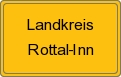 Ortsschild von Landkreis Rottal-Inn