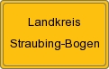 Ortsschild von Landkreis Straubing-Bogen