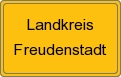 Ortsschild von Landkreis Freudenstadt