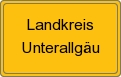 Ortsschild von Landkreis Unterallgäu