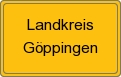 Ortsschild von Landkreis Göppingen