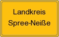 Ortsschild von Landkreis Spree-Neiße