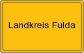 Ortsschild von Landkreis Fulda