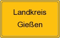 Ortsschild von Landkreis Gießen