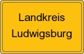 Ortsschild von Landkreis Ludwigsburg