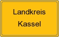 Ortsschild von Landkreis Kassel
