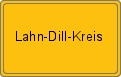 Ortsschild Lahn-Dill-Kreis