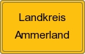 Ortsschild von Landkreis Ammerland
