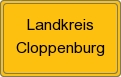 Ortsschild von Landkreis Cloppenburg