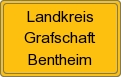 Ortsschild von Landkreis Grafschaft Bentheim