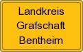Ortsschild von Landkreis Grafschaft Bentheim