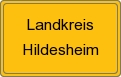Ortsschild von Landkreis Hildesheim
