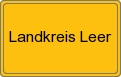 Ortsschild von Landkreis Leer