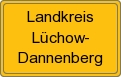 Ortsschild von Landkreis Lüchow-Dannenberg