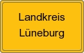 Ortsschild von Landkreis Lüneburg